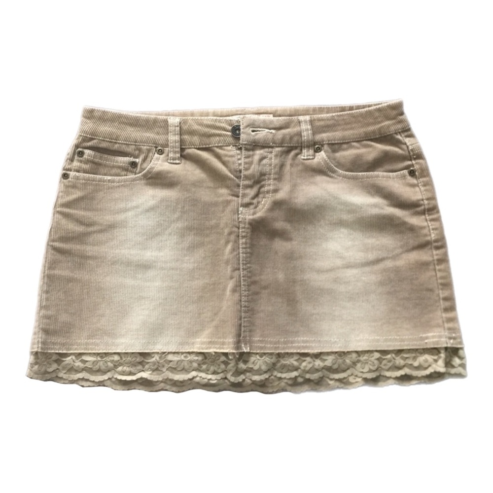 YMI Khaki Skirt ‎ (7) 0154
